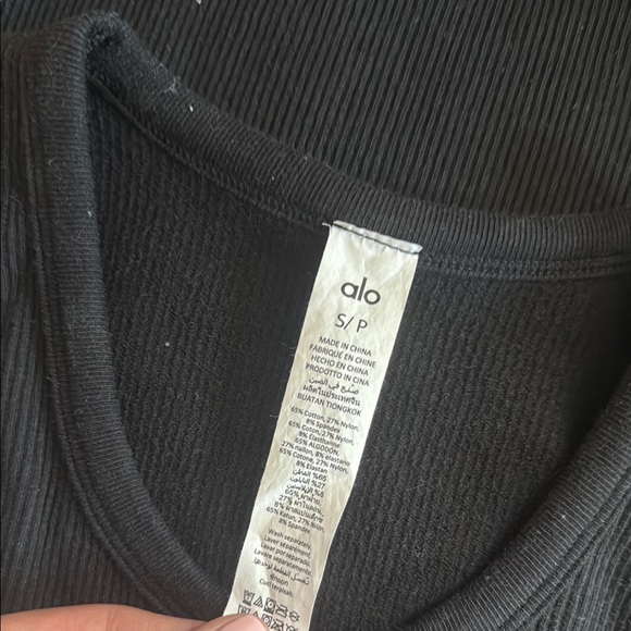 Black Ribbed dress - Picture 2 of 3